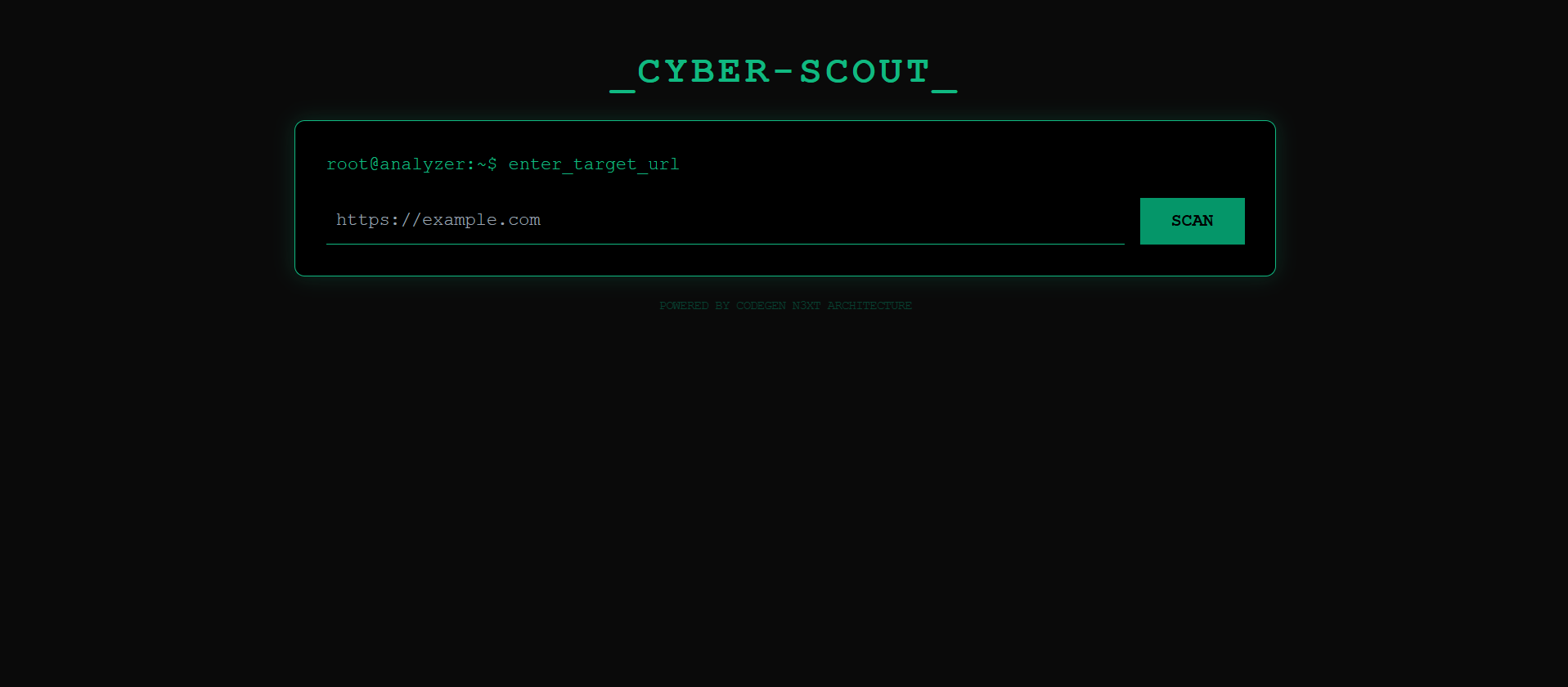 Cyber-Scout Analyzer